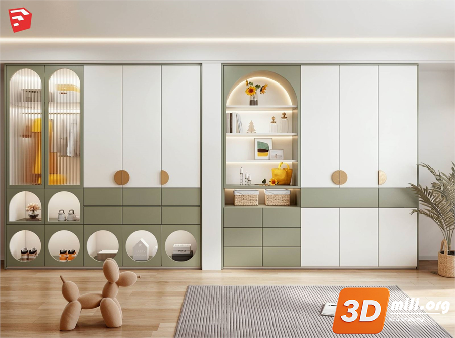Children Room Scenes Skp FIles 